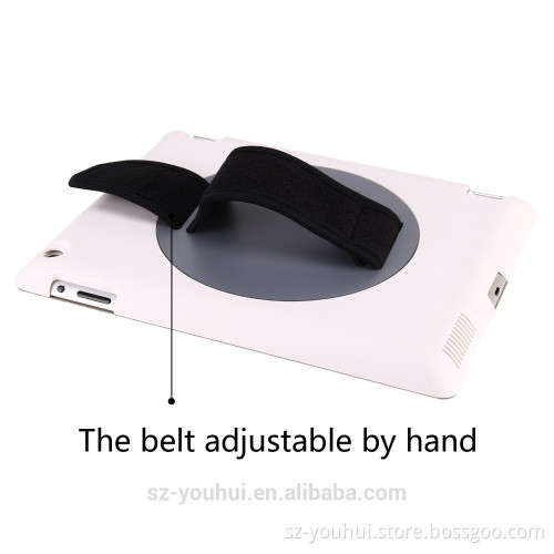 High quality 360 degree rotating pu learher stand case